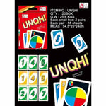 Standard Edition Red UNO Poker UNO Pelikortit Englanninkielinen Puzzle Leisure Board Game