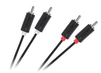 Kaapeli 2rca-2rca 3 m cabletech standard