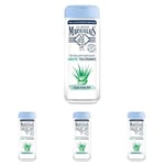 Le Petit Marseillais, Gel Douche Hydratant Haute Tolérance Aloe Vera Bio (flacon de 400 ml) – 98% d'ingrédients d'origine naturelle – Pour tous types de peaux, même sensibles (Lot de 4)