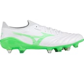 Morelia Neo IV Elite Mix fotbollsskor Herr White/Neon Green/Cool Gray 3C 11