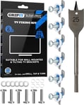 Grip-It TV Bracket Plasterboard Fixing Kit