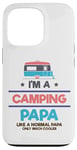 Coque pour iPhone 13 Pro Camping-car glacière Nature Lover Camping Papa Like Normal Papa