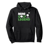 Retro Mini Golf Champion Funny mini Golfer Sport Pullover Hoodie