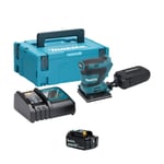 Makita DBO480RFJ-1 18v LXT Finishing Sander (1x3Ah)