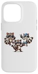 iPhone 14 Pro Max 3 Racoon For Men Kids Women Funny Raccoon Case