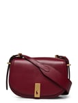 Polo Id Calfskin Mini Saddle Bag Bags Crossbody Bags Red Polo Ralph Lauren