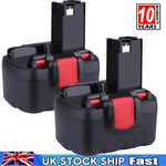 2X For Bosch 14.4V 4.8Ah Battery BAT038 BAT040 BAT140 2607335533 PSR GLI GDS GSR