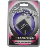 Carte memoire 64mb (1019 blocks) pour sauvegarde sur console Nintendo Gamecube