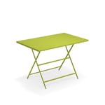 EMU - Arc en Ciel Folding Table 110 cm, Green - Hagebord - Grønn - Metall