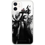 ERT GROUP mobile phone case for Iphone 12/12 PRO original and officially Licensed DC pattern Batman 011 optimally adapted to the shape of the mobile phone, case made of TPU