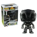 Funko Pop! TV Power Rangers -  Black Power Ranger Vinyl Figure #411- Damaged Box