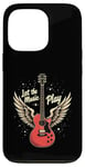 iPhone 13 Pro Let the Music Play Guitars Guitar Guitar Player Guitarist Case