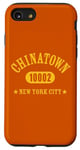 Coque pour iPhone SE (2020) / 7 / 8 CHINATOWN 10002 NEW YORK CITY/NYC Athletic Design