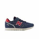 Casual Trainers för barn New Balance 373 Bungee Marinblå 31