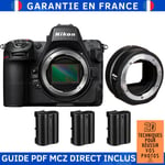 Nikon Z8 + FTZ II + 3 Nikon EN-EL15c + Guide PDF MCZ DIRECT '20 TECHNIQUES POUR RÉUSSIR VOS PHOTOS
