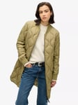 Superdry Studios Long Quilted Liner Coat