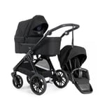 Barnevogn, Komplett Emmaljunga (2025), Sento Flat Urban, Black