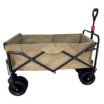 Fornorth Trädgårdsvagn 115x61x105cm 100kg, beige