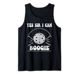 Yes Sir I Can Boogie Shirt,70s 80s Disco Shirts for Women Tank Top