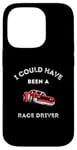 Coque pour iPhone 14 Pro Voiture de course Petrolhead Mechanic Race Driver Dad Père