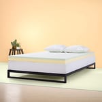 Zinus 3" Green Tea Memory Foam Mattress Topper, Double