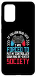 Coque pour Galaxy S20+ Manette de jeu amusante pour homme et femme