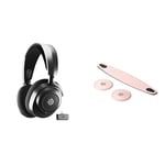 SteelSeries Arctis Nova 7 Wireless Multi-Platform Gaming Headset Arctis Nova Booster Pack Rose Quartz - Gaming Headset Accessory - Dual color Nylon Headband