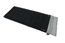 Vango Kanto Single 2 Season Brushed 7 Tog Envelope Adult Sleeping Bag - Black