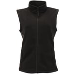 Regatta Womens/Ladies Micro Fleece Bodywarmer / Gilet - Black - Size 12 UK