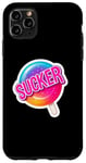 Coque pour iPhone 11 Pro Max Bonbons Funny Sucker Lolly Pop Lollypop Colorful Sweet Tooth