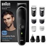 Braun 10-in-1 Beard Trimmer & Hair Clipper Kit MGK7440 male
