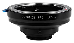 Fotodiox Pro Lens Mount Adapter, for Fujica x-Mount (35mm) lens to C-mount Movie Cameras and CCTV Cameras