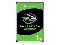 Seagate Barracuda ST1000DM014 - Disque dur - 1 To - interne - 3.5" - SATA 6Gb/s - 7200 tours/min - mémoire tampon : 256 Mo