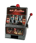 Out of the Blue Plastic Slot Machine Design Savings Bank, Multicolour, 14 x 10 x 20 cm