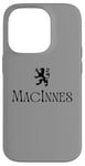 Coque pour iPhone 14 Pro MacInnes Clan Scottish Nom de famille Scotland Heraldry