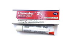 Canesten 2% External VAGINAL THRUSH Cream ( Clotrimazole 2% Cream  1 x 20g)