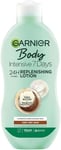 Garnier Intensive 7 Days Shea Butter Body Lotion Dry Skin, with Glycerin - 400 M