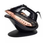 Beldray Cordless Steam Iron With Stand 2 in 1 300 ml Tank 2600 W Rose Gold/Black