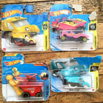 LOT DE 4 VOITURES HOT WHEELS NEUVES BOÎTES ABIMÉES SEE ME ROLLIN LOOPSTER ++++++