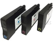 953XL Colour Set C,M,Y Ink Cartridges fits HP Officejet Pro 8720