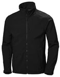 Helly Hansen Mens Paramount Softshell Jacket, 2XL, Black