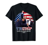 Donald Trump Take America Back Fight Fist Rally Shot 2024 T-Shirt