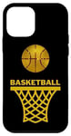 iPhone 12 mini Basketball Hoop And Golden Ball Case