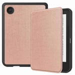 Kobo Clara 2E Konstläder Fodral - Rose Gold