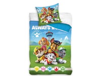 Paw Patrol Team Paw Sängkläder 150 X 210 Cm - 100 Procent Bomull