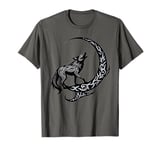 Wolf Howling At The Moon Wildlife Wolves Lovers Men Design T-Shirt