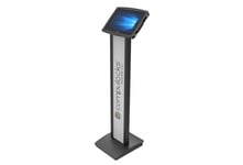 COMPULOCKS BrandMe Surface Pro 7 / Galaxy TabPro S Floor Stand Black stativ - for nettbrett - svart