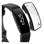 Fitbit Inspire / Inspire HR galvaniserat fodral - Svart