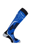 Salomon 1 Pair of Unisex High Socks, X PRO, Polyamide/Polypropylene, Size XL (10.5-12), Blue/Black (Union Blue/Black), L37885900