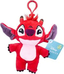 C2431	8445484390865 Disney Lilo & Stitch 2D Peluche Bagclip 14cm Disney 2383220